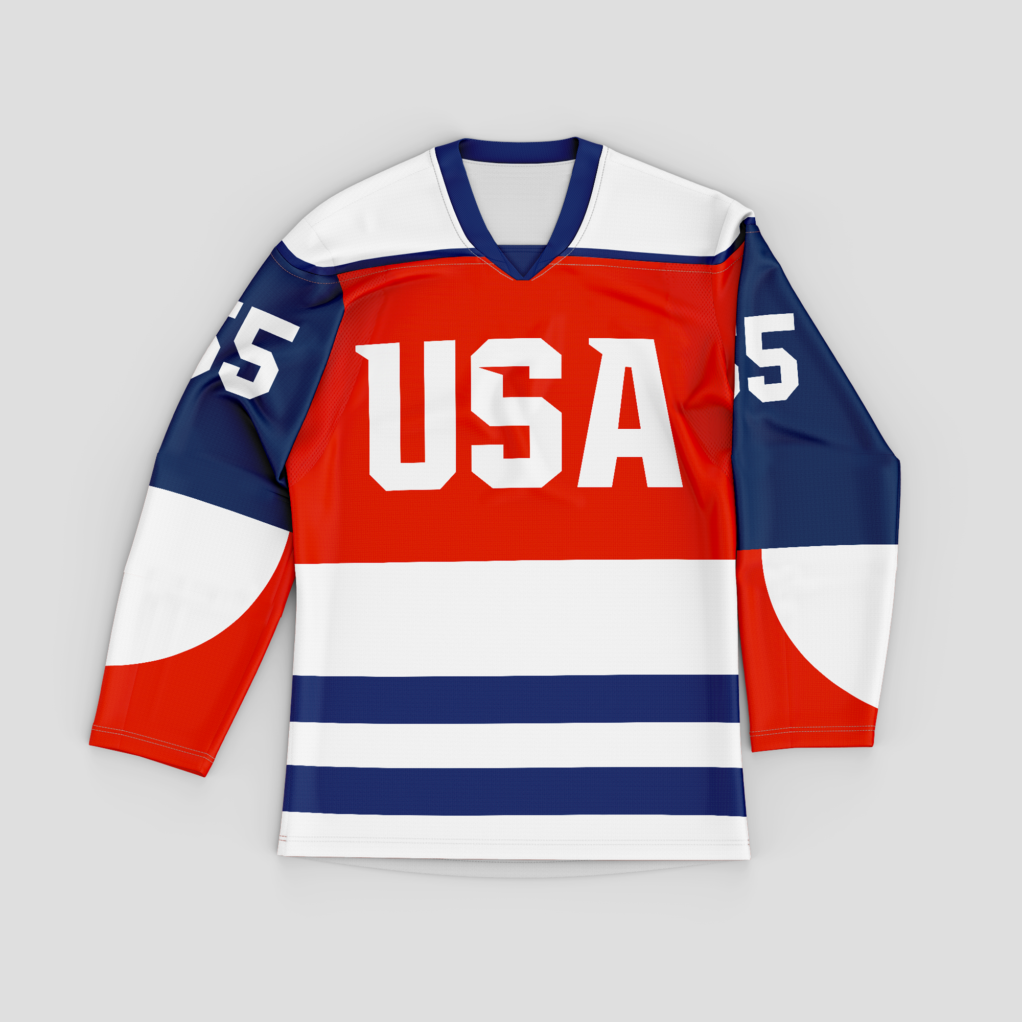 HKM05 - Vneck Hockey Jersey