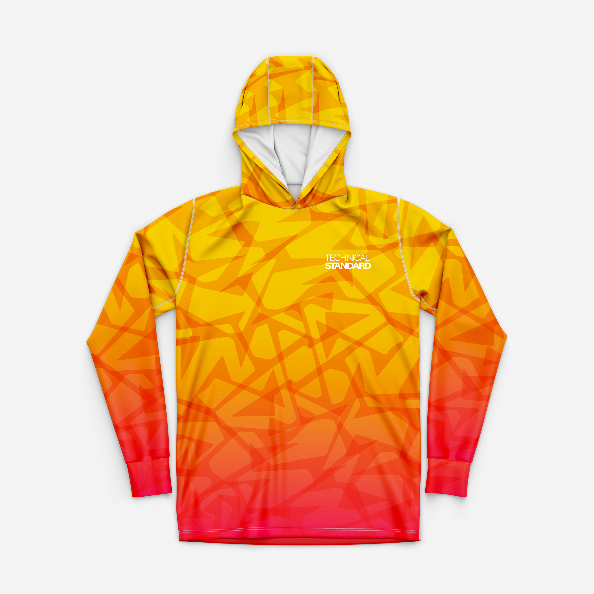 LSM06 - Mens Sublimated Long Sleeve Hooded Fishing Jersey